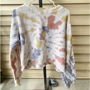 madewell tie dye sweater